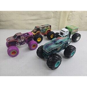 Hot Wheels Monster Trucks (Lot of 4) Diecast